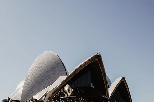 Sydney opera house grey 
