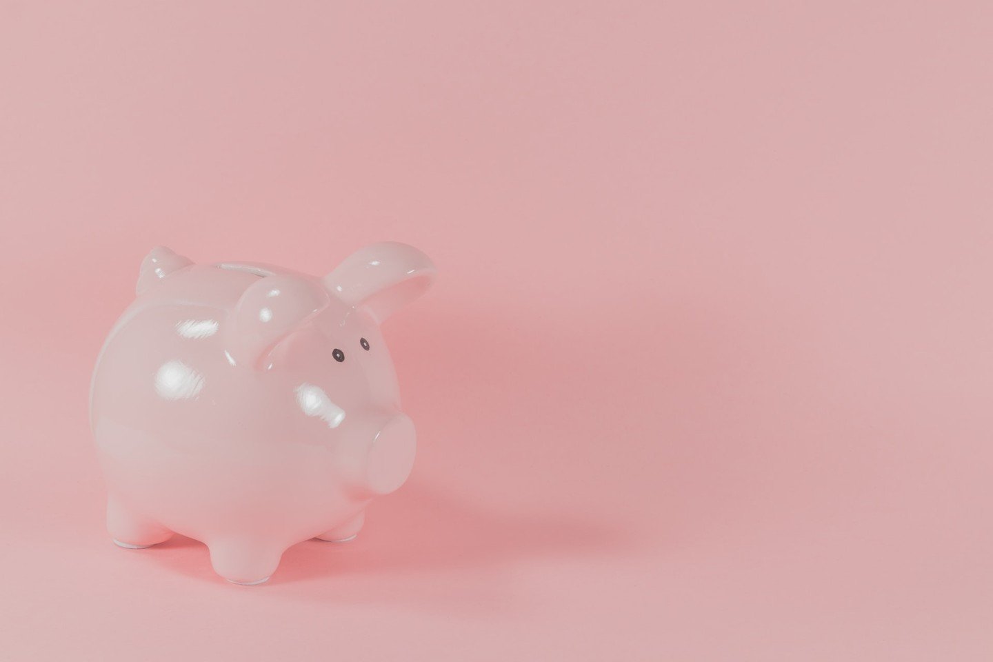 Pink piggybank