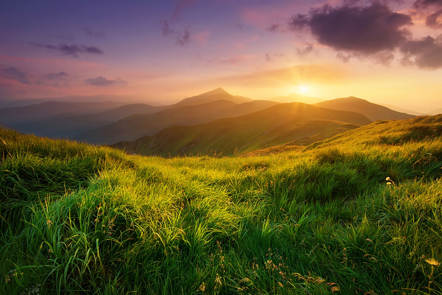 Beautiful landscape sunset Beautiful landscape sunset